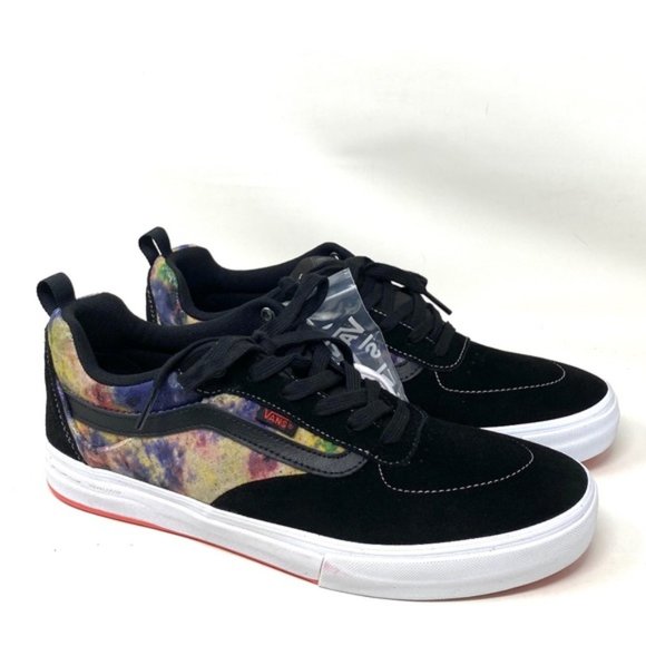VANS Kyle Walker Low Top Black Women's Suede Canvas Size Sneakers VN0A5JIEBML - Picture 3 of 10